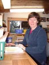 JoAnne at Pot of Gold Coffee