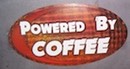 Powered by coffee decal  Pot of Gold Coffee Thetis Island